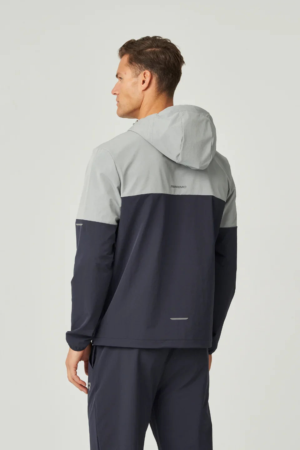 Reprimo Geyser Jacket - Grey / Navy