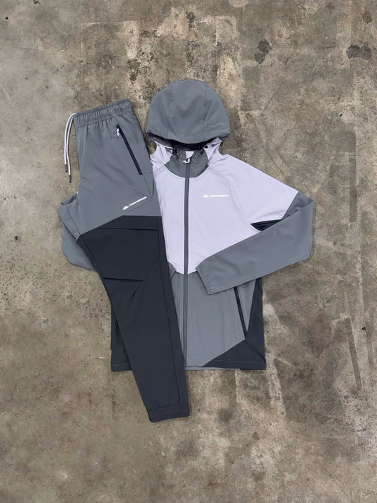 Monterrain Vault Woven Grey Tracksuit - Jacket / Pant
