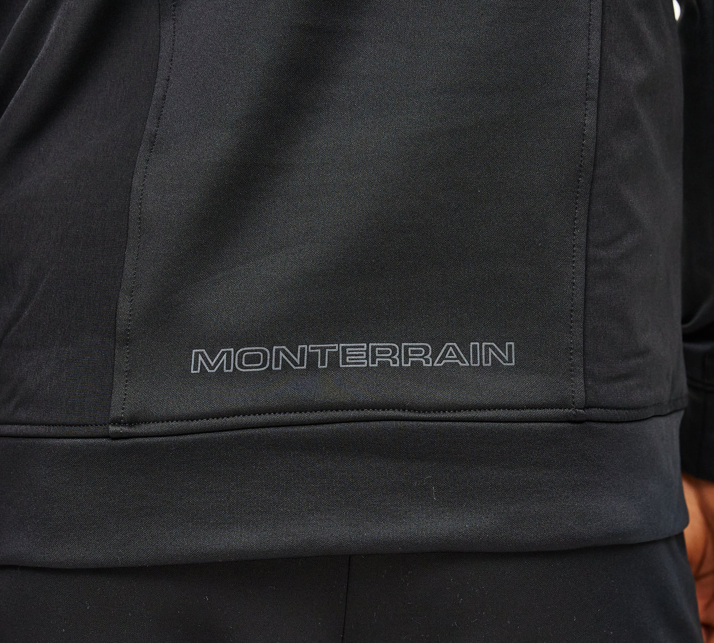 Monterrain Speed 2.0 Poly Black Tracksuit - Hoodie / Pant