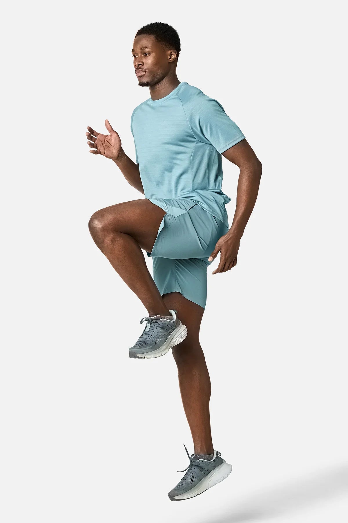 Trailberg SS26 Cloud Frosted Denim Set - T Shirt / Short