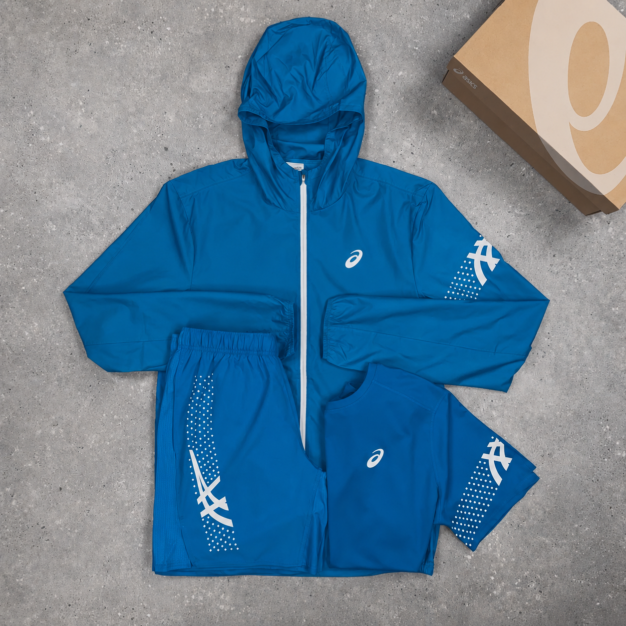 ASICS TRIO SET - AEGEAN BLUE