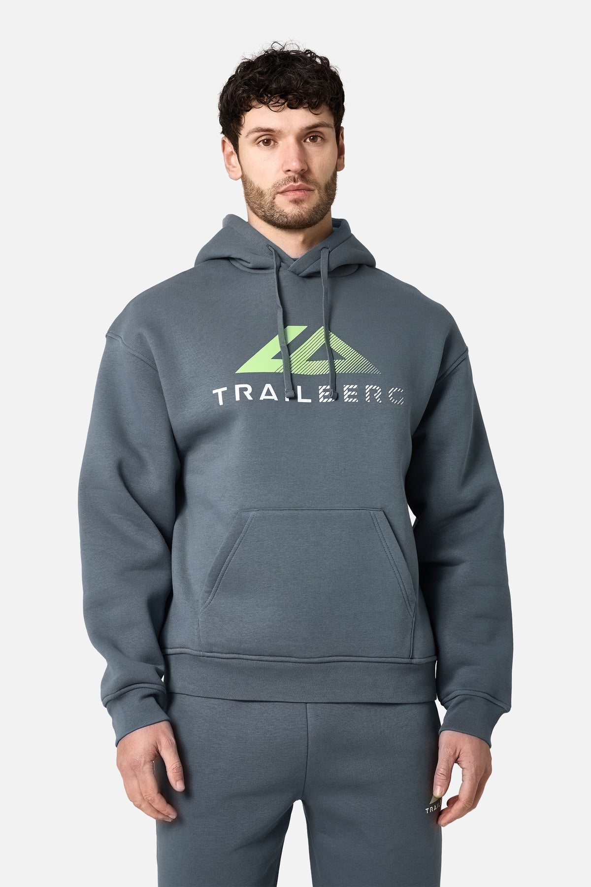 Trailberg Fraction Hoodie - Storm Grey
