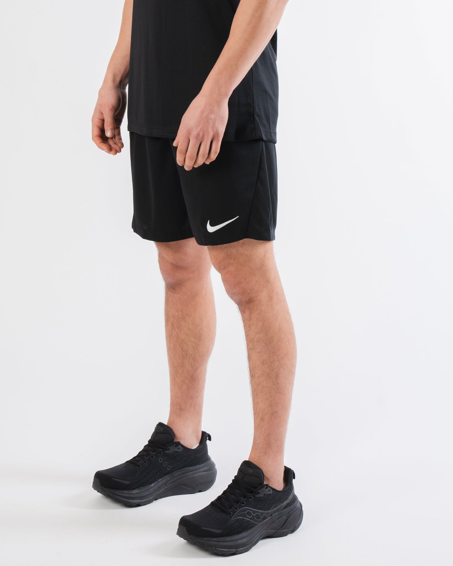 Nike Dri Fit Black Set - T Shirt / Short