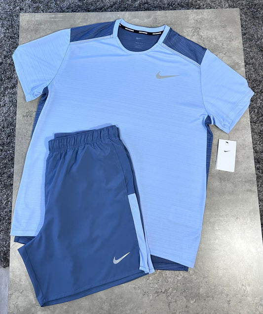 NIKE MILER SET - COBALT / THUNDER BLUE