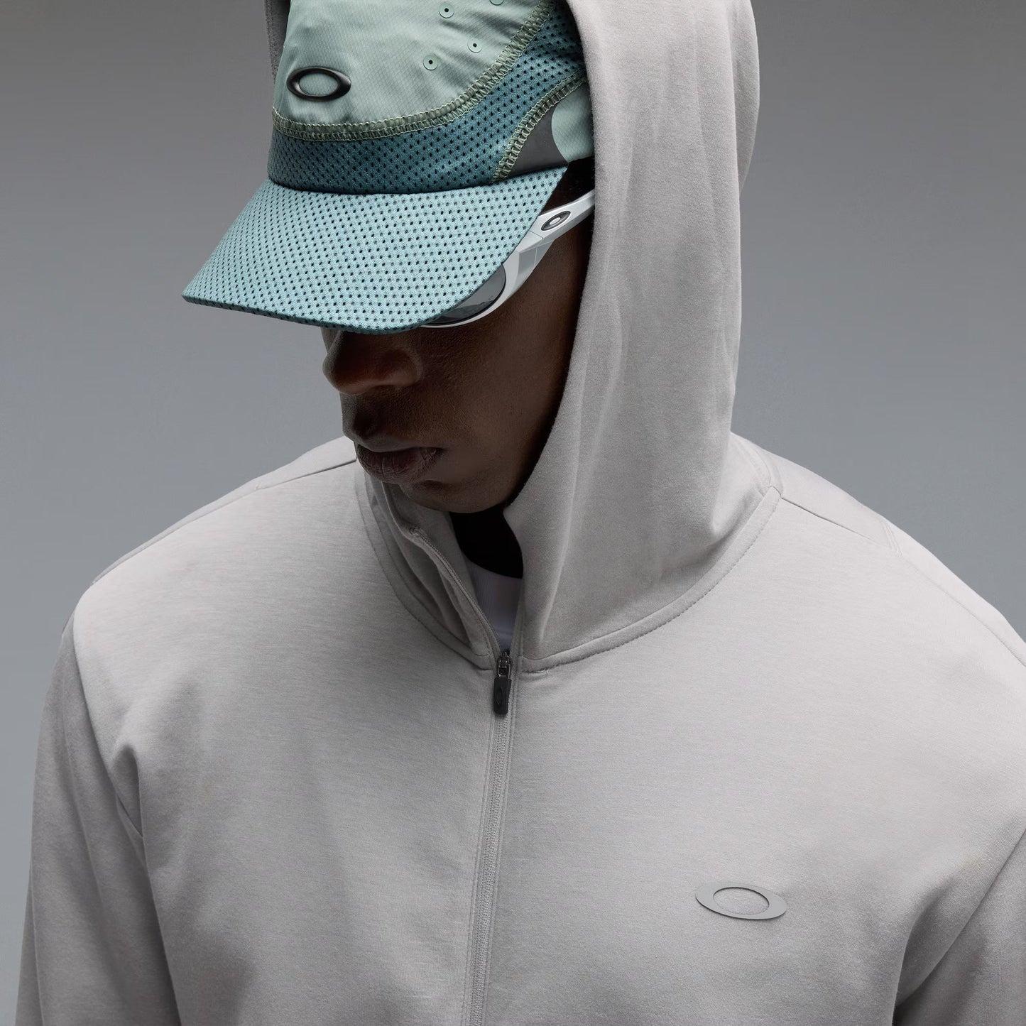 Oakley Edge Force Hoodie - Cement Grey