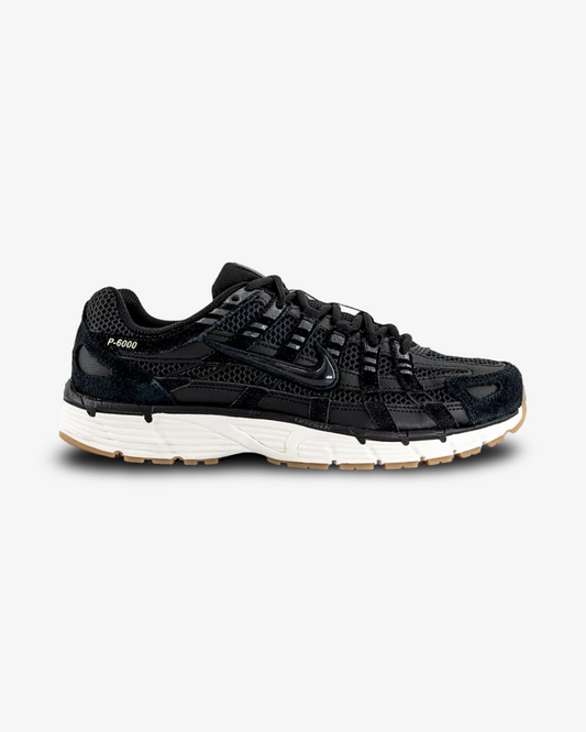 NIKE P-6000 BLACK BLACK METALLIC GOLD GRAIN SAIL