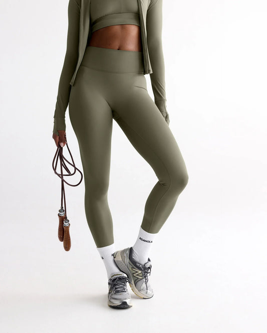 Adanola Ultimate Leggings - Olive Green