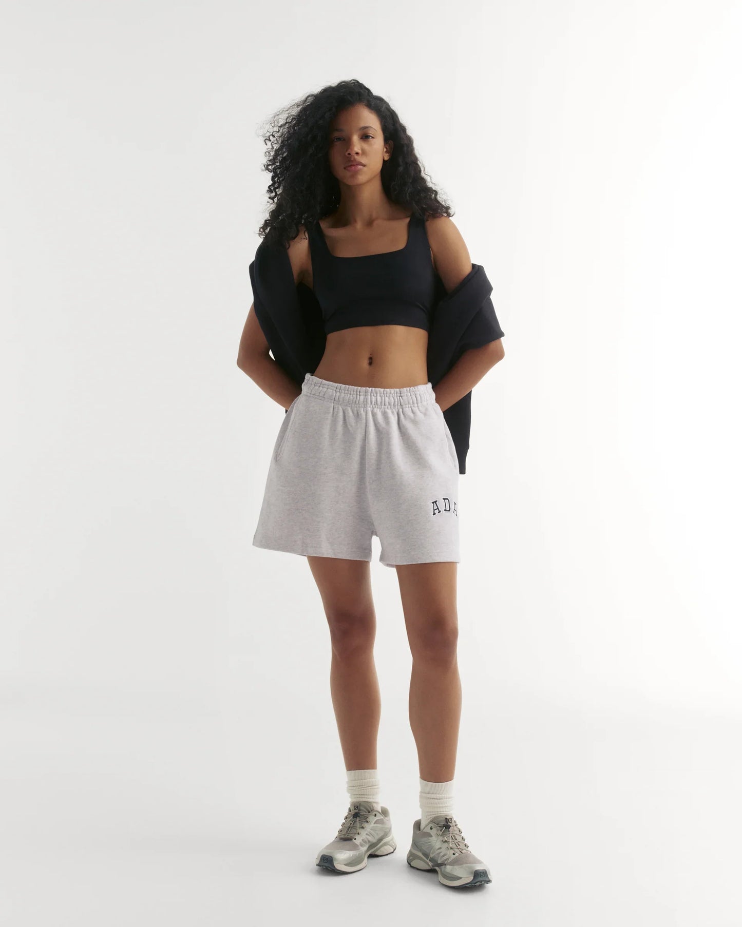 Adanola Ada Sweat Shorts - Grey