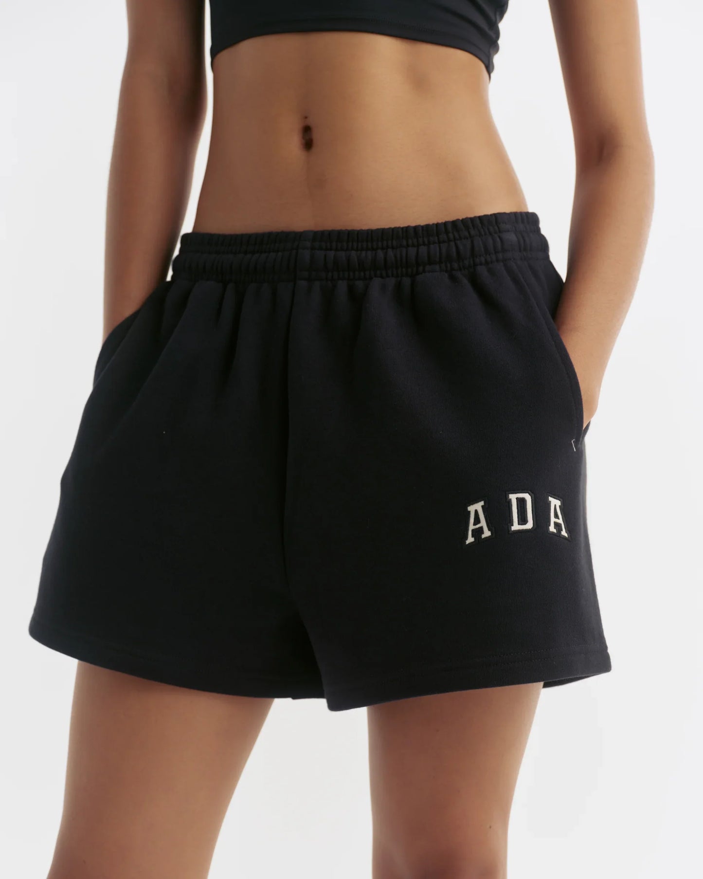 Adanola Ada Sweat Shorts - Black