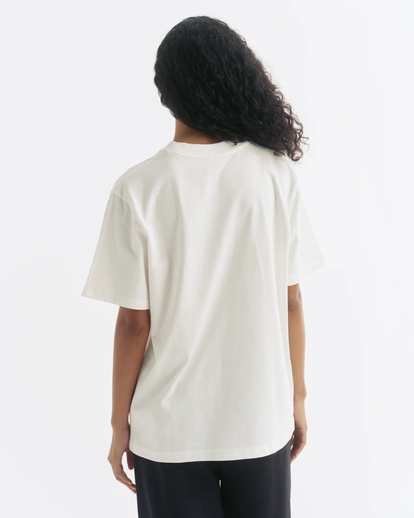 Adanola As Short Sleeve Oversized T-Shirt - White/Black