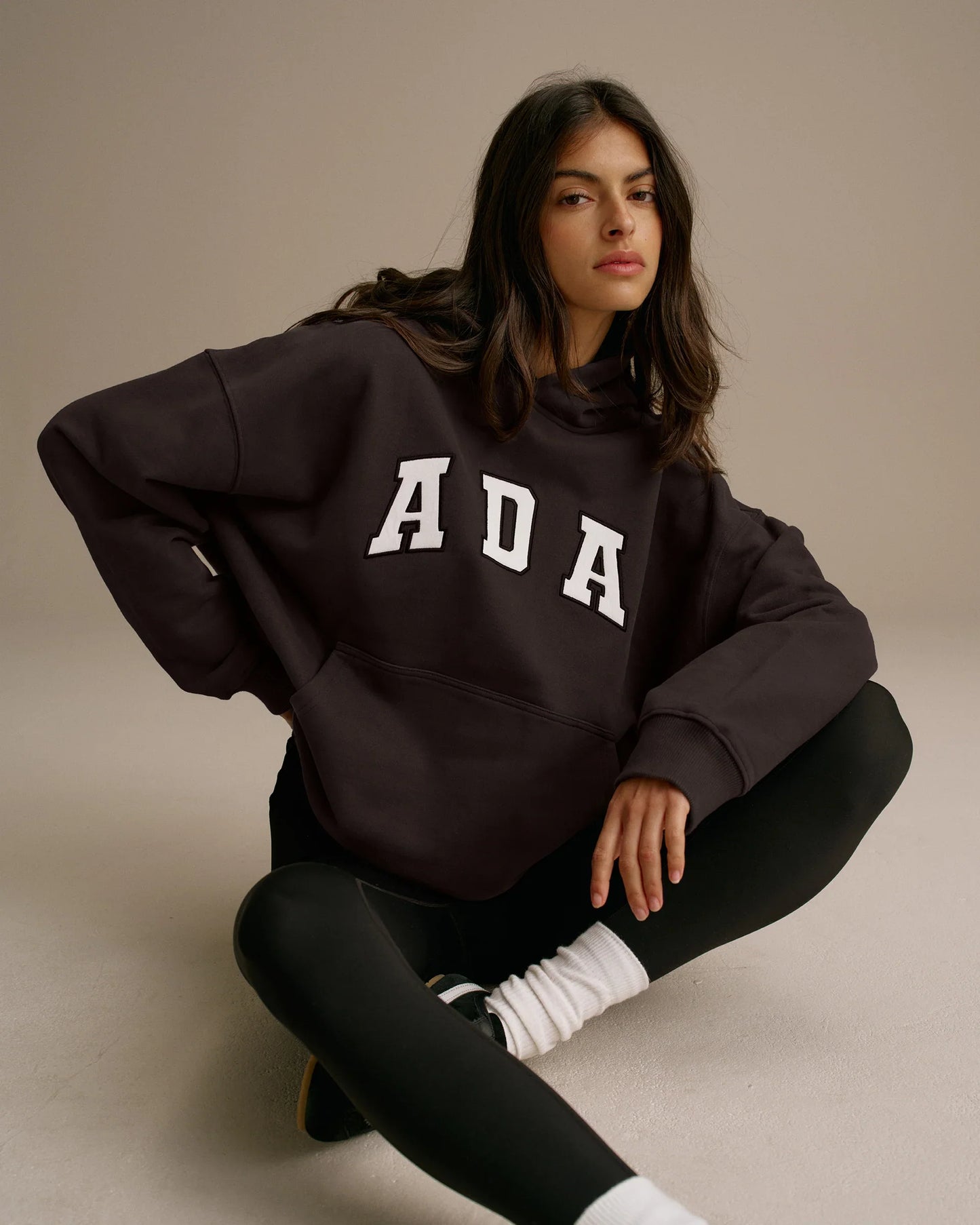 Adanola Ada Oversized Hoodie - Coffee Bean