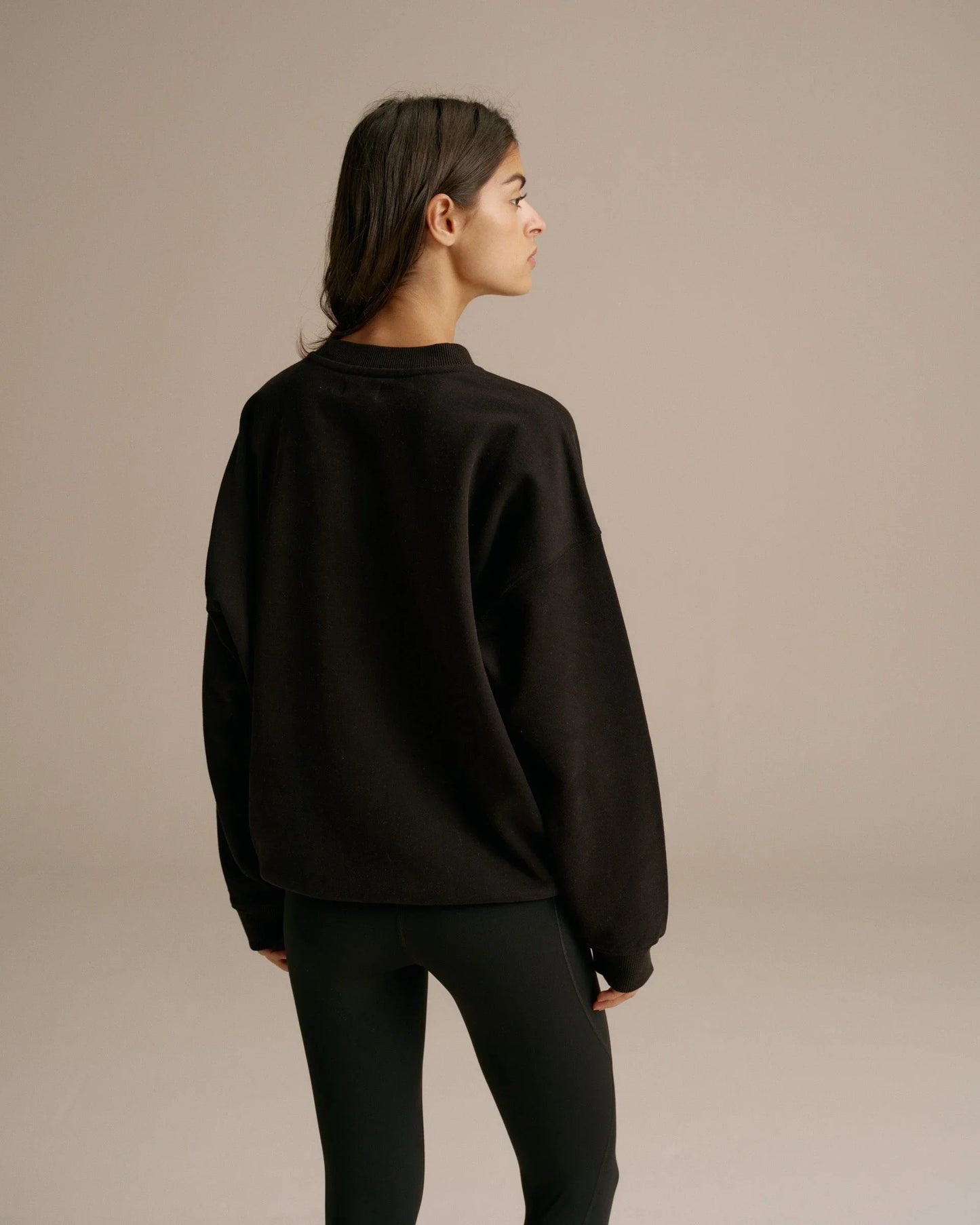 Adanola As Oversized Sweatshirt - Black