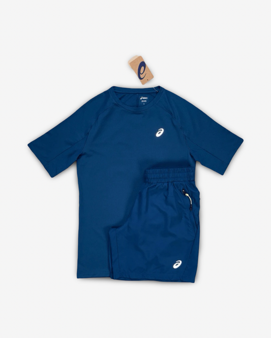 ASICS CURVED SEAM RUN SET 'TWILIGHT BLUE'