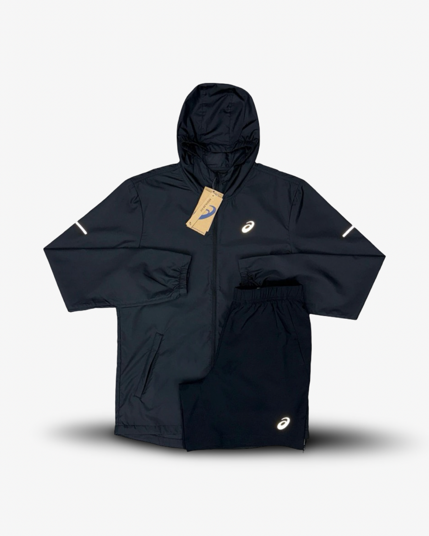 ASICS RUN JACKET SET 'BLACK'