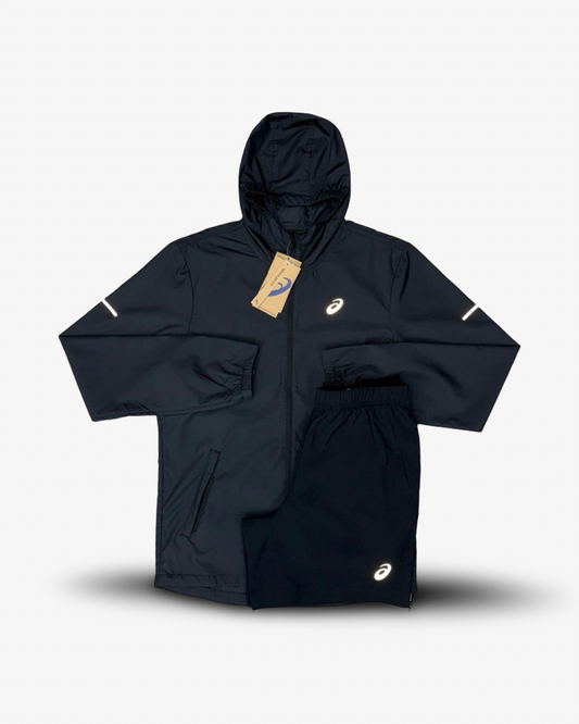 ASICS RUN JACKET SET 'BLACK'