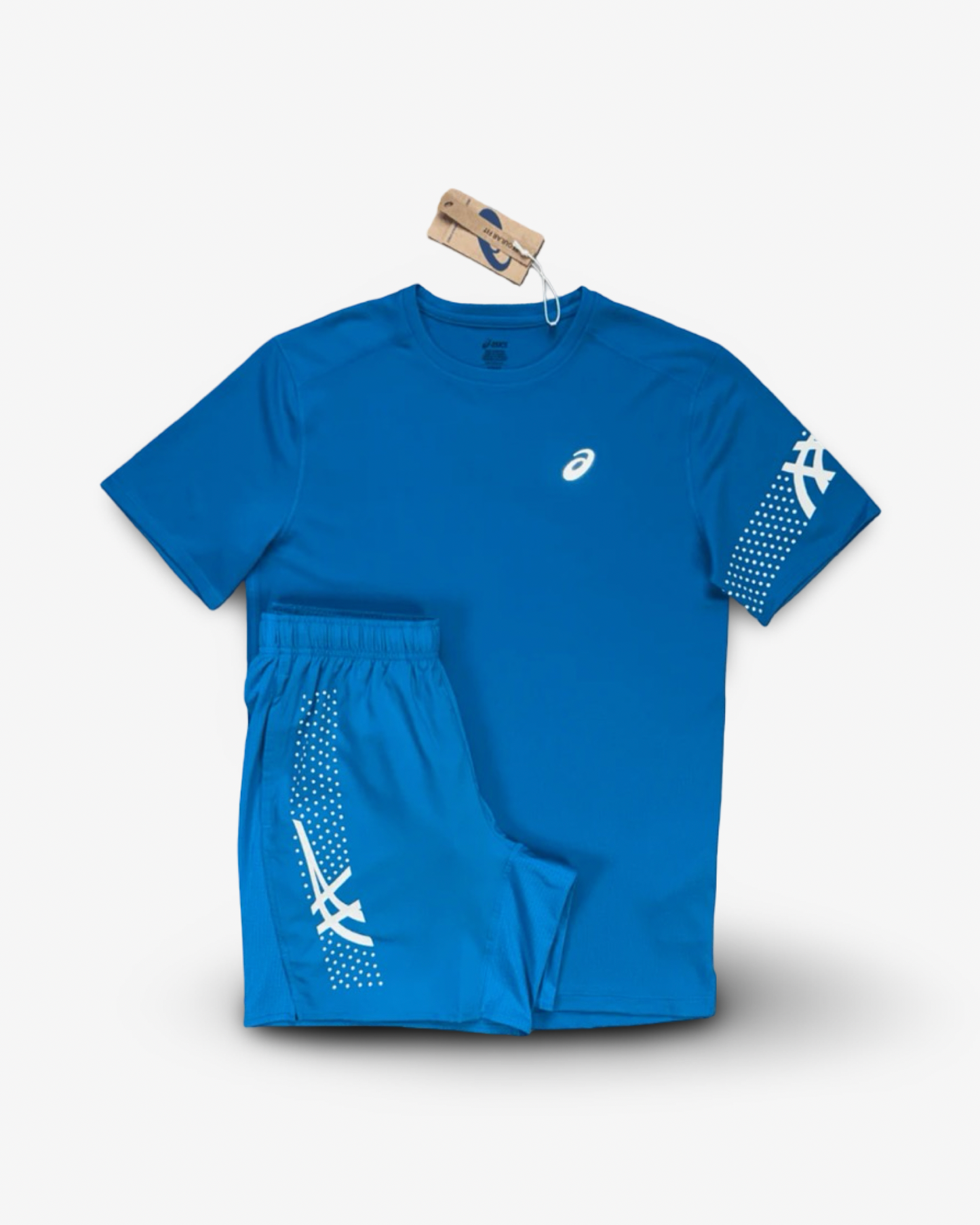 ASICS ICON T-SHIRT SET 'AEGAN BLUE'