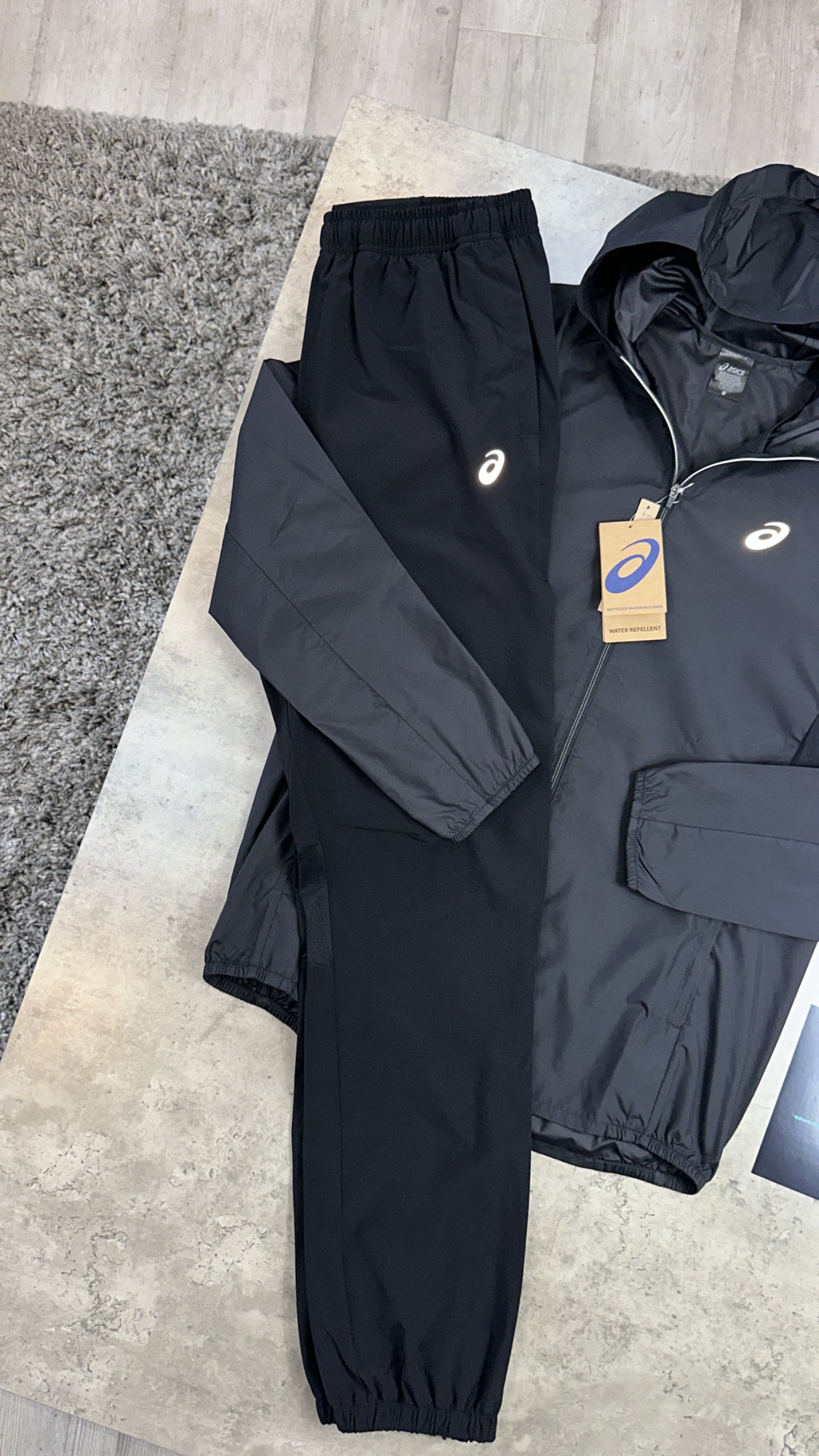 ASICS TRACKSUIT - BLACK