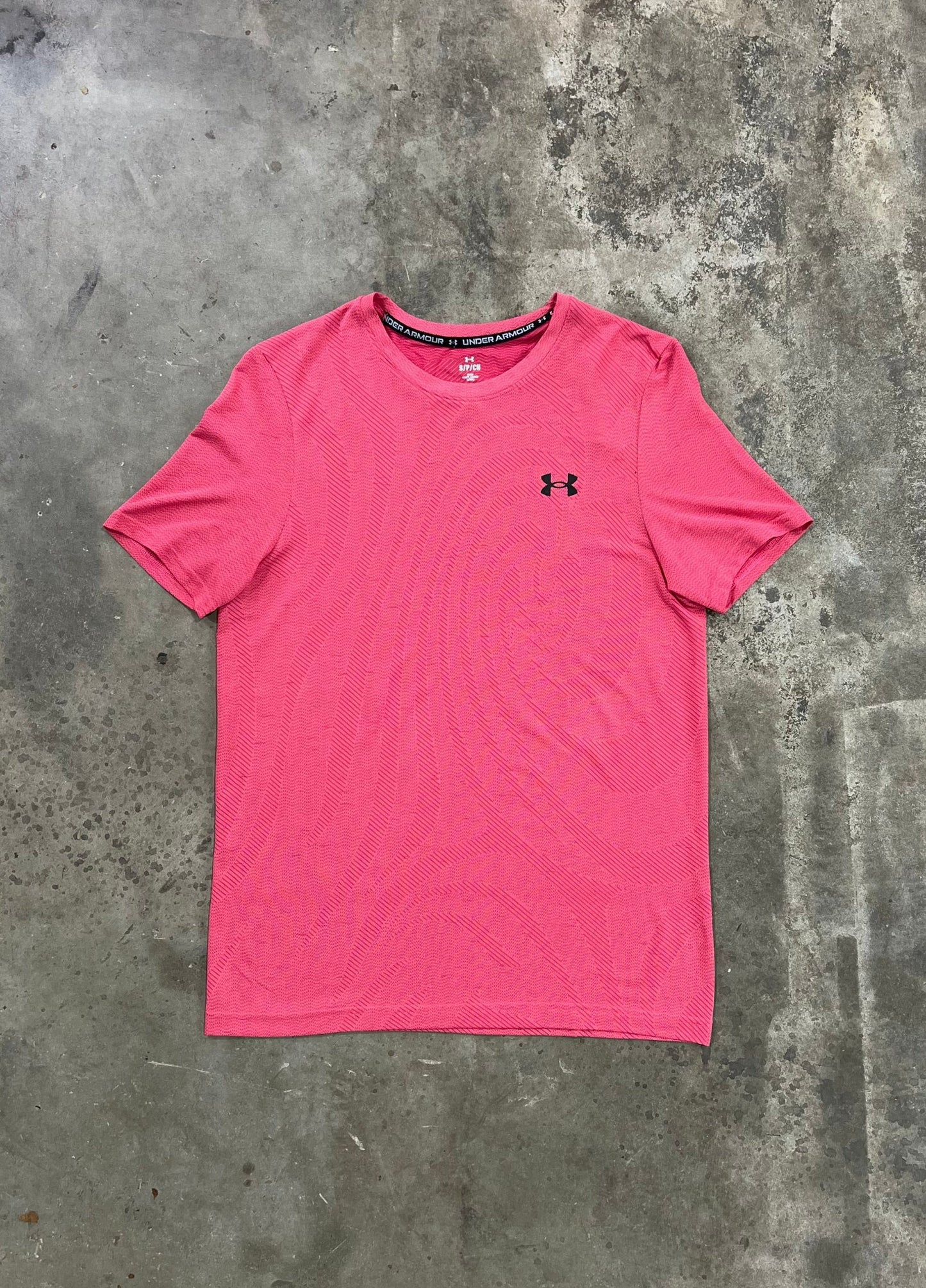 Under Armour Seamless Vanish T Shirt - Pink