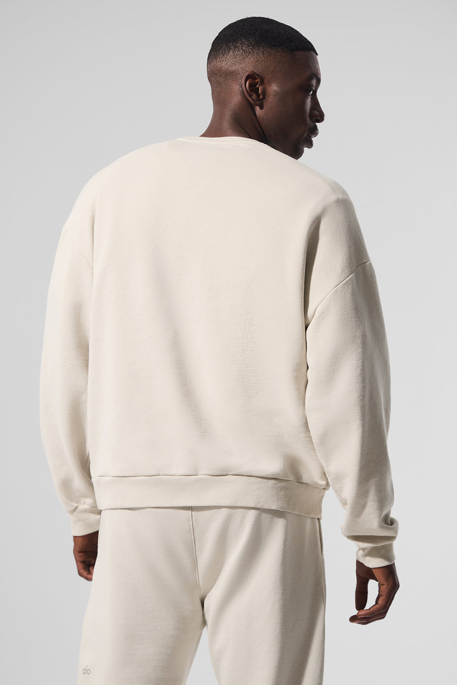 Alo Chill Crewneck Pullover - Bone