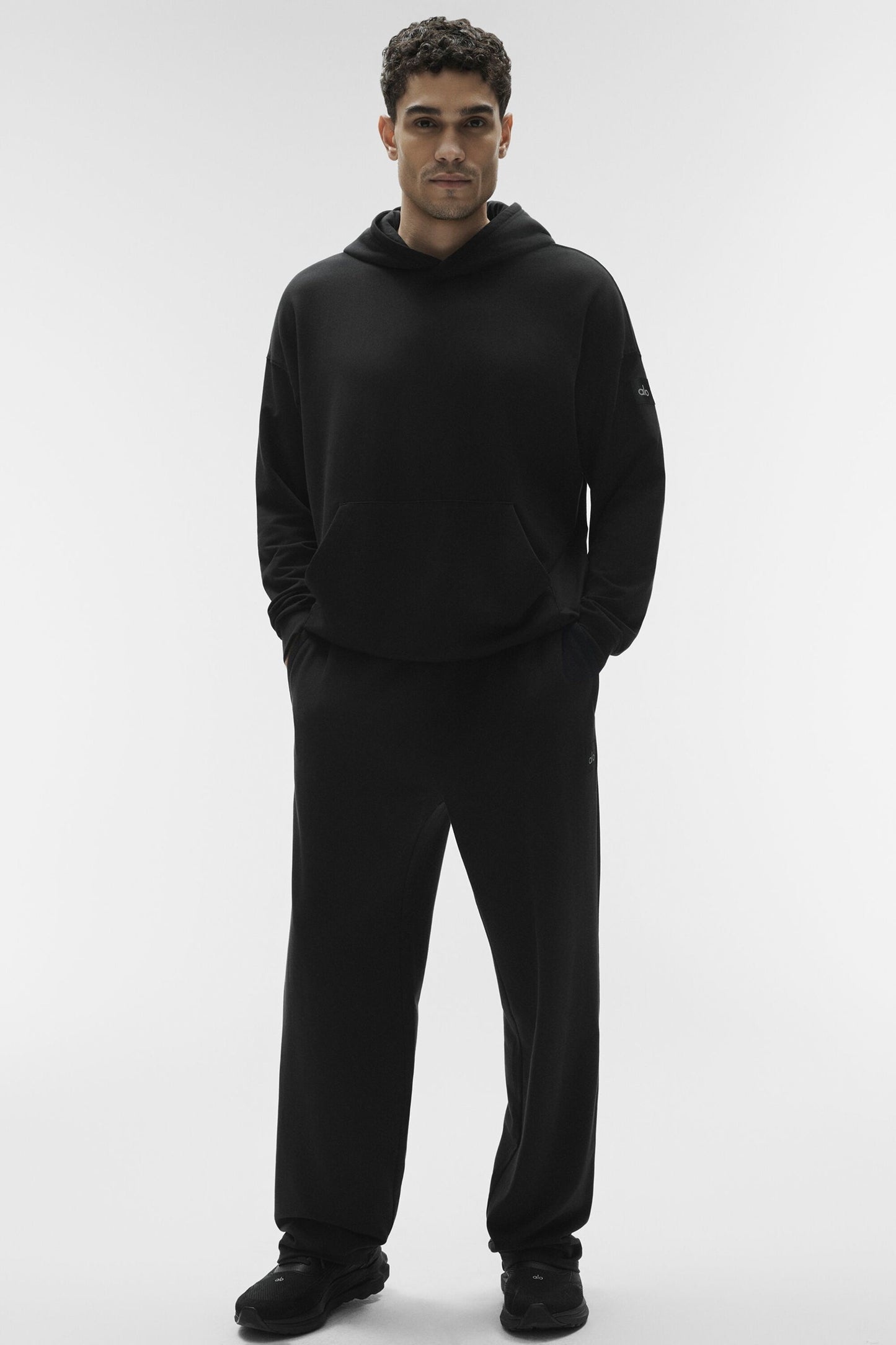 Alo Double Take Hoodie - Black