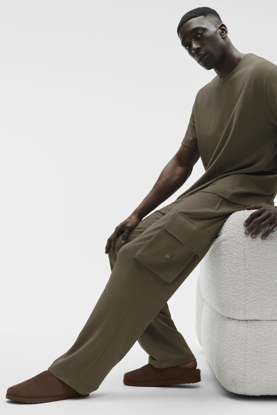 Alo Double Take Cargo Pant - Olive Tree