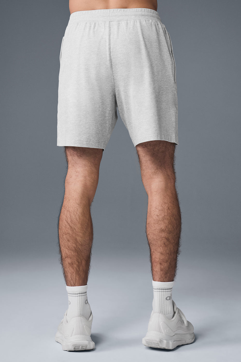 Alo 7" Conquer React Performance Short - Athletic Heather Grey