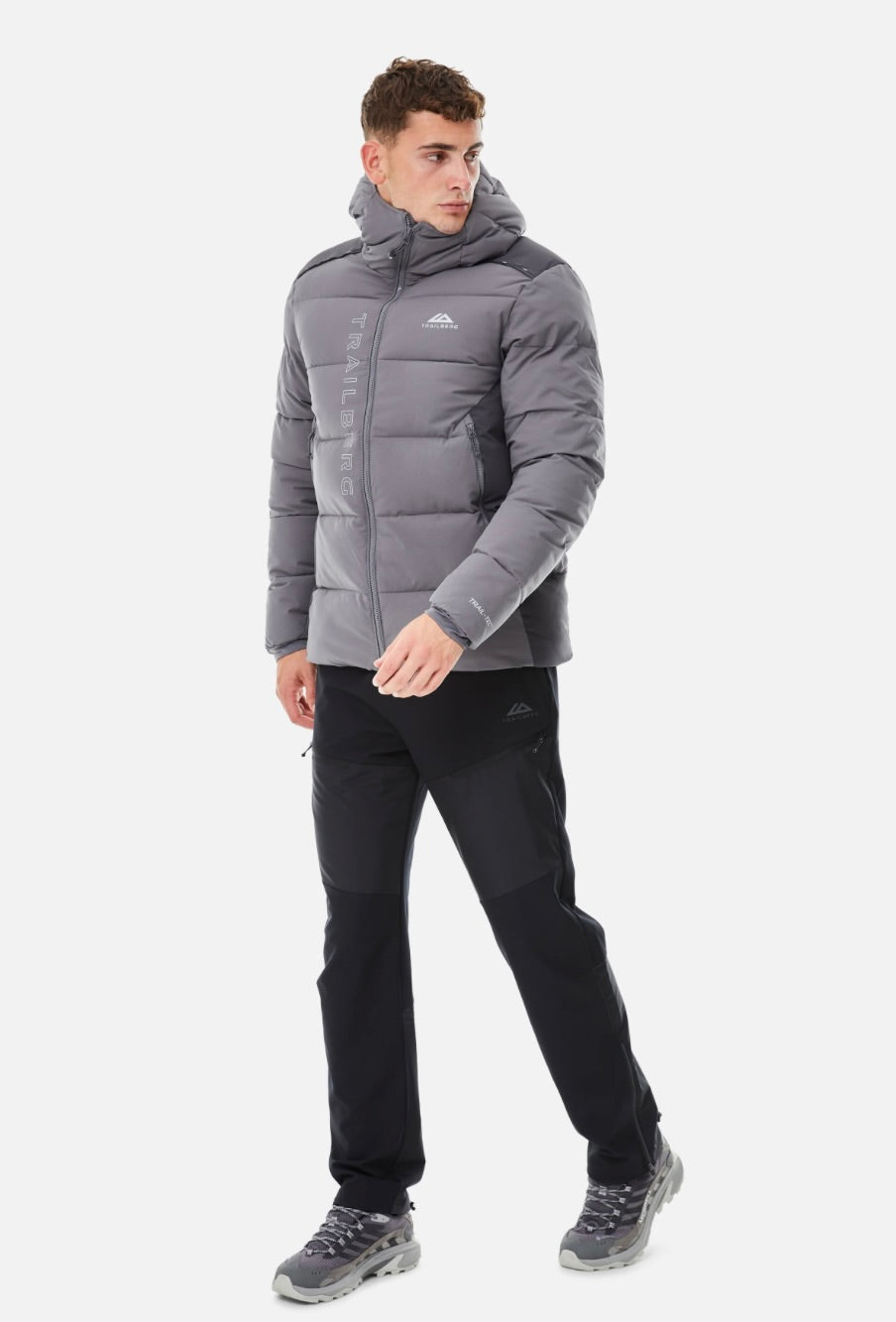 Trailberg Triathlon Insulated Puffer Jacket - Grey