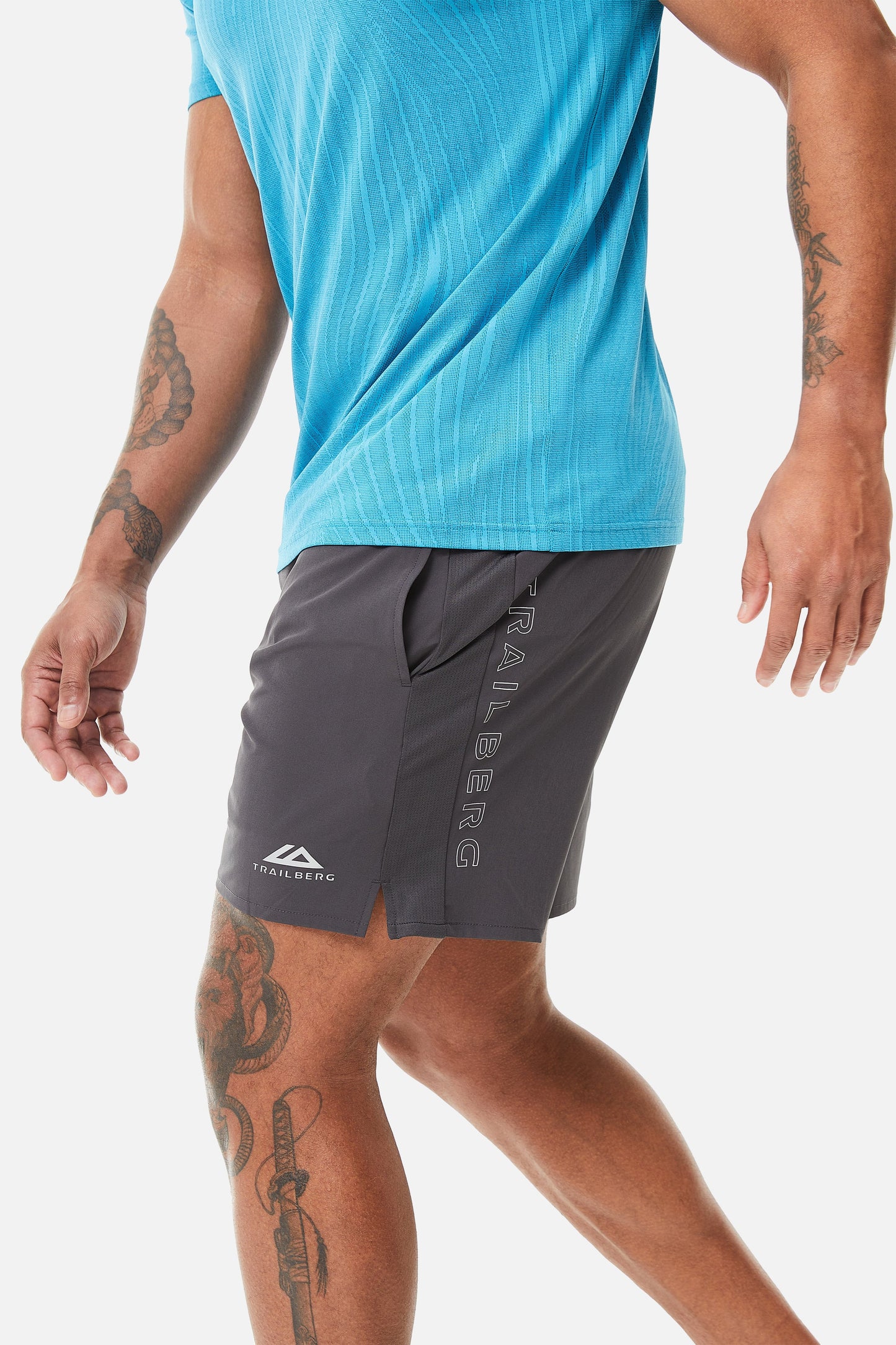 Trailberg Vertex Jacquard Short - Black Oyster