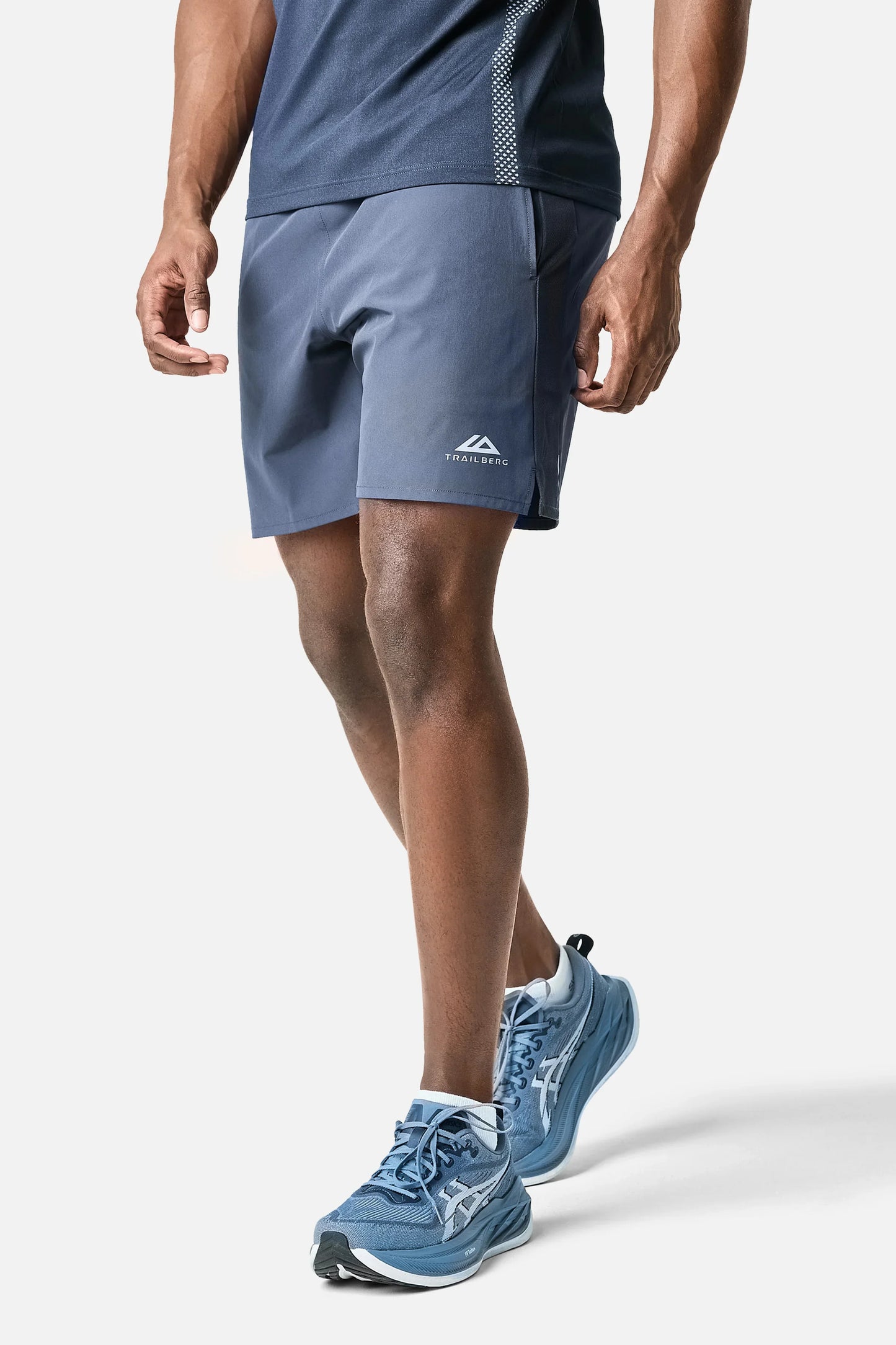 Trailberg Storm Blue Blur Set - T Shirt / Short
