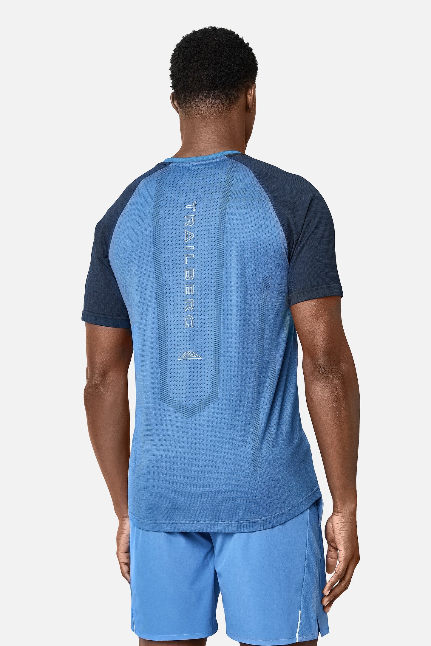 Trailberg Voltage Blue Rapid Dash Seamless Set - T Shirt / Short