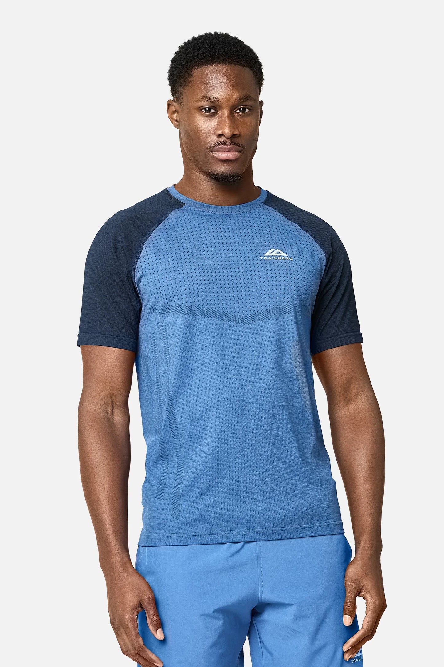 Trailberg Voltage Blue Rapid Dash Seamless Set - T Shirt / Short