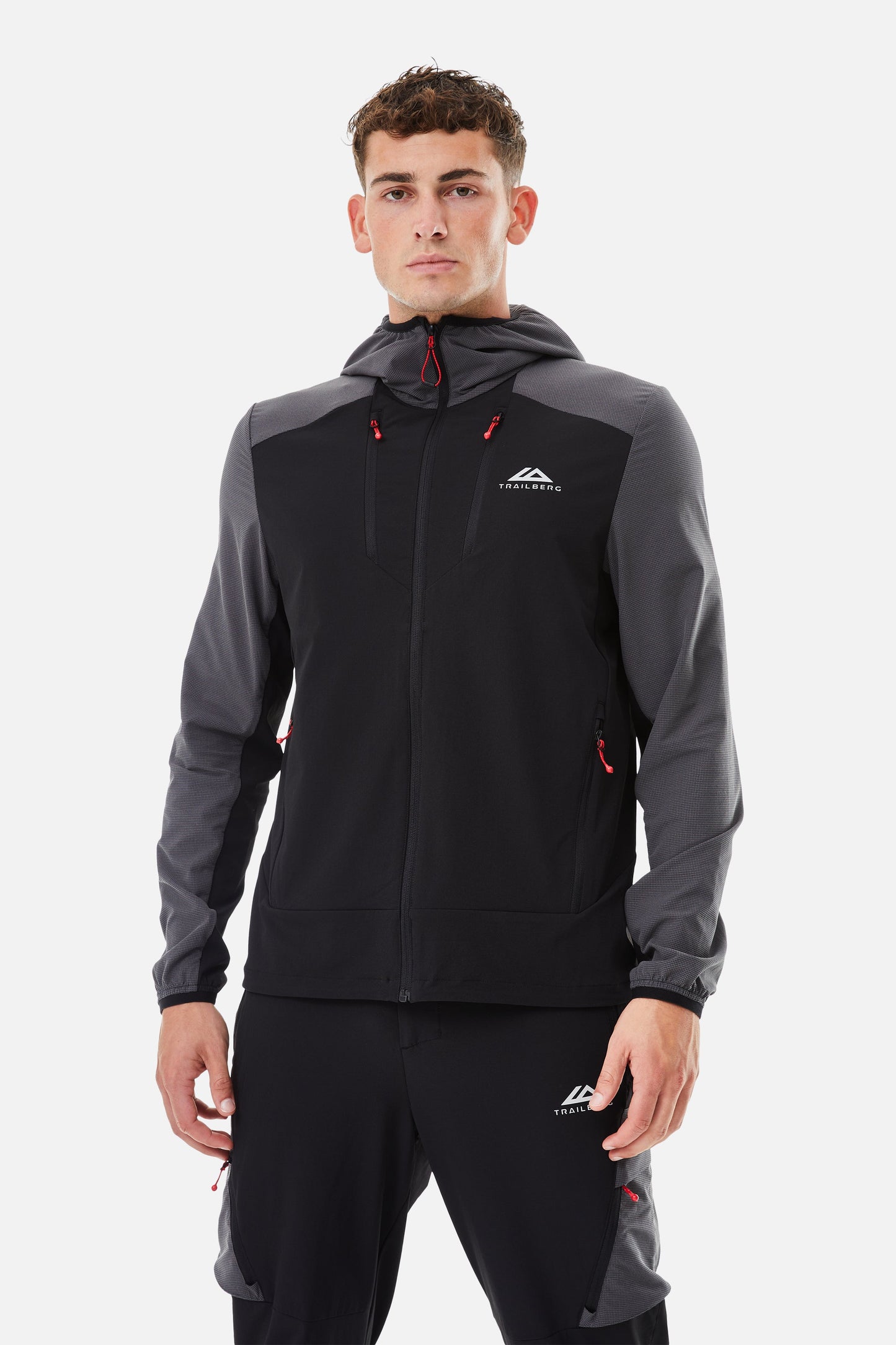 Trailberg Black / Grey Faltenjura Tracksuit - Jacket / Pant