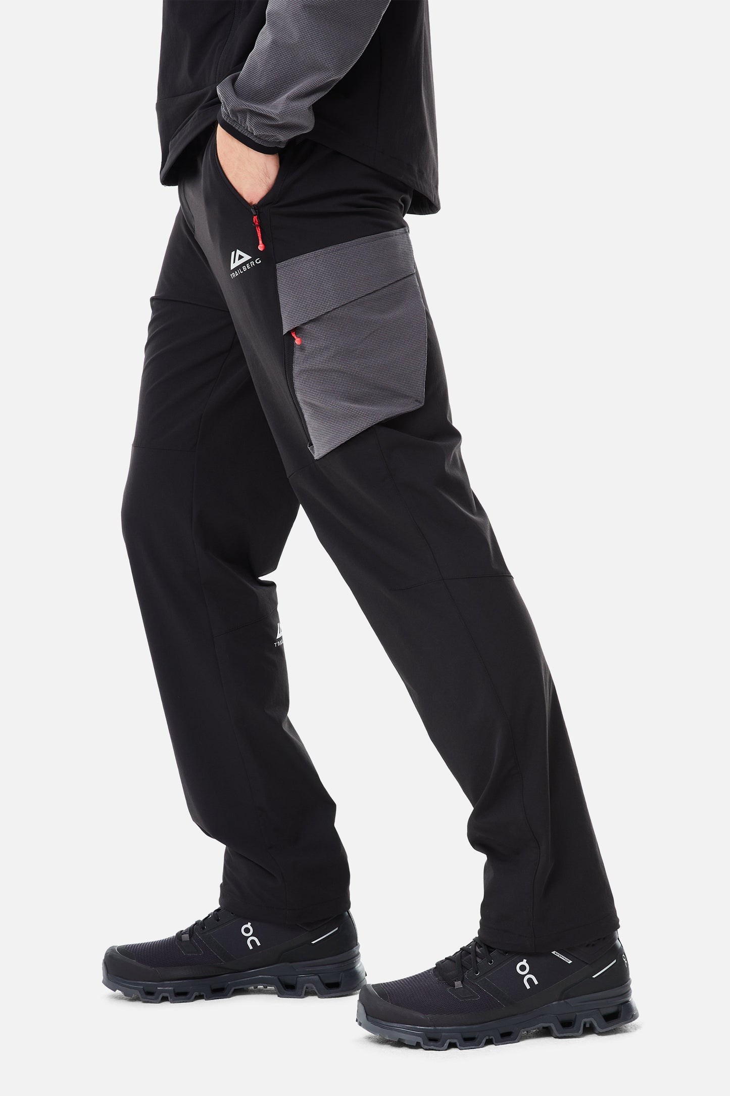 Trailberg Black / Grey Faltenjura Tracksuit - Jacket / Pant