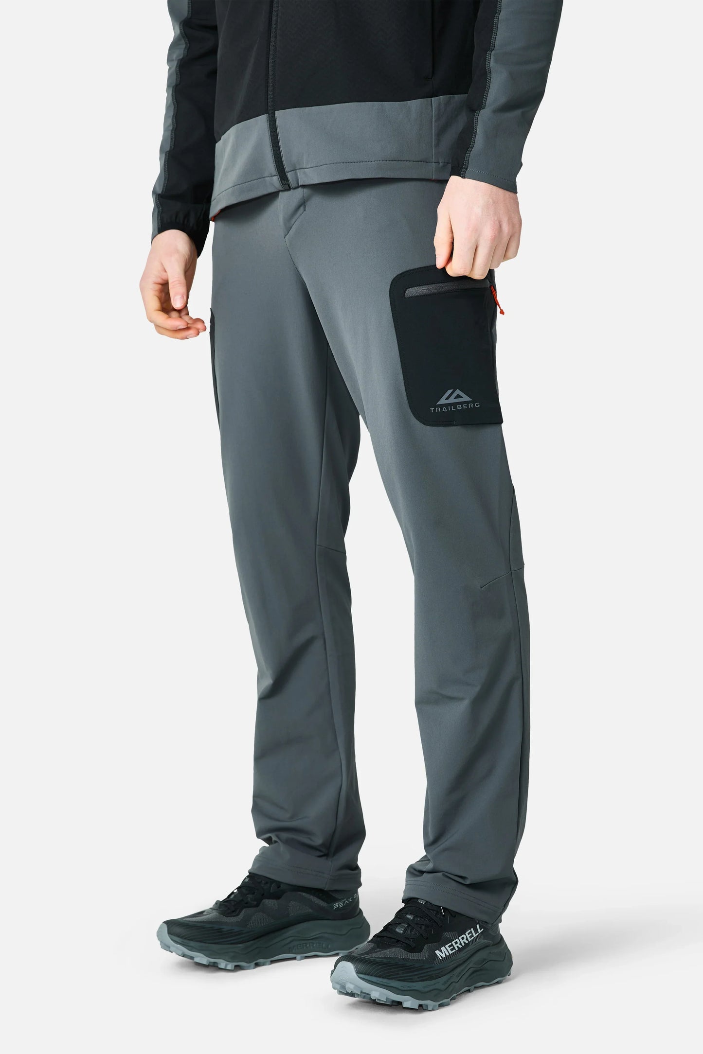 Trailberg Caldera Outdoor Pant - Black / Volcano