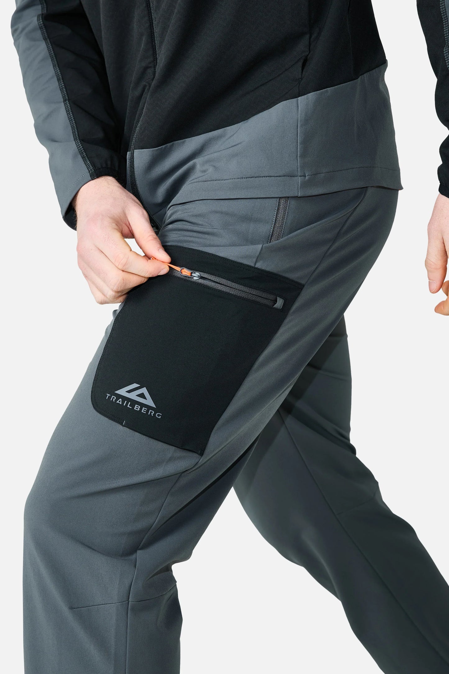 Trailberg Volcano Caldera Gridded Fleece Tracksuit - jacket / Pant