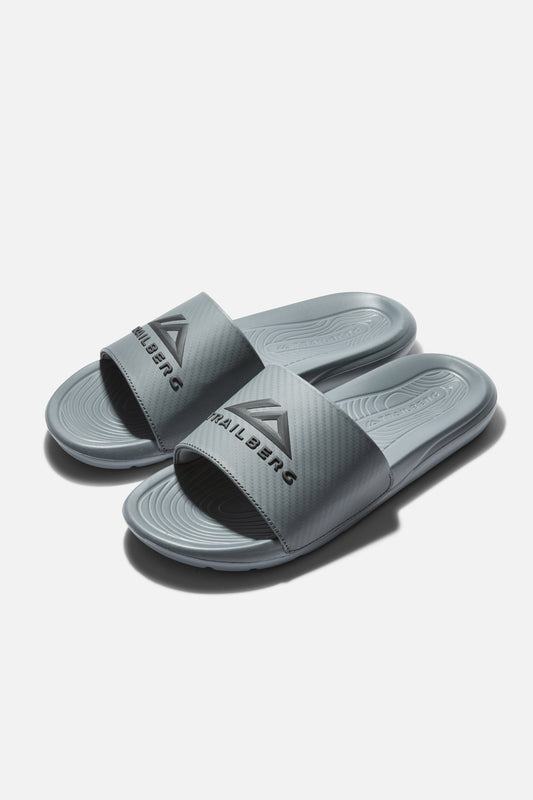 Trailberg Carbon Slides - Storm Grey / Black