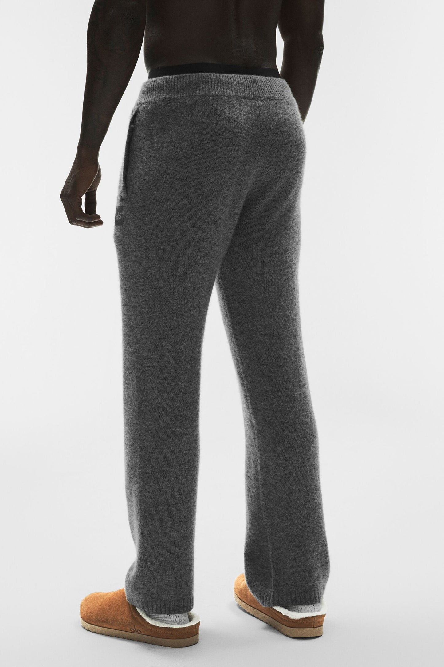 Alo Wool Cashmere New Class Sweatpant - Platinum Grey