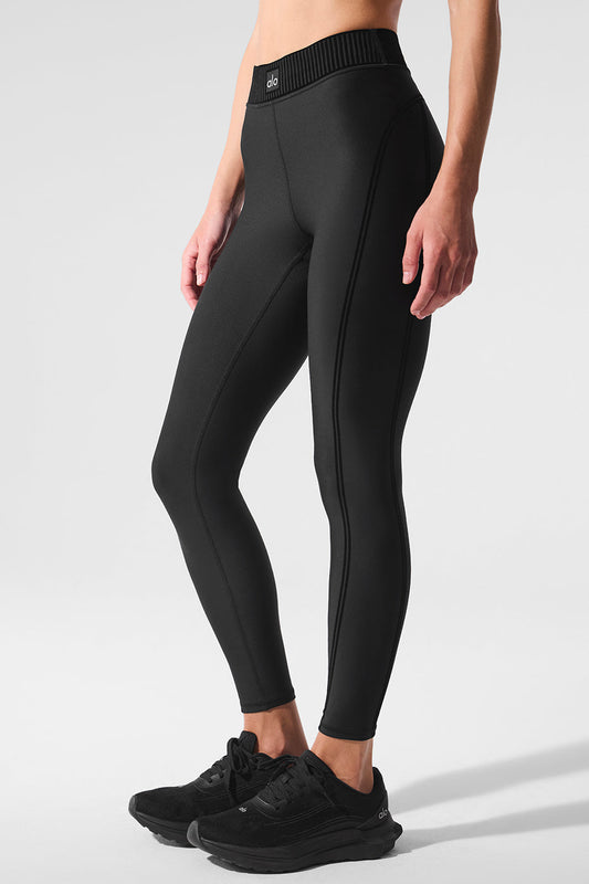 Alo Airlift High-Waist 7/8 Line Up Legging - Black