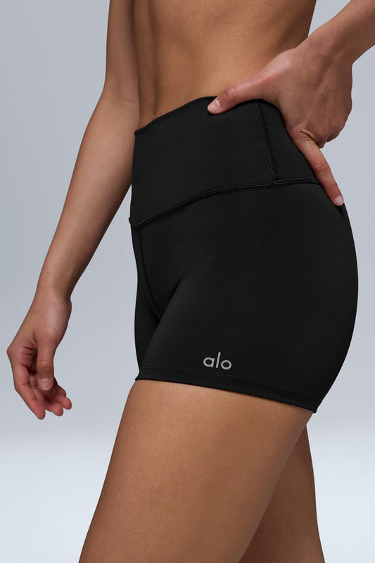Alo 3" High-Waist Airlift Short - Black