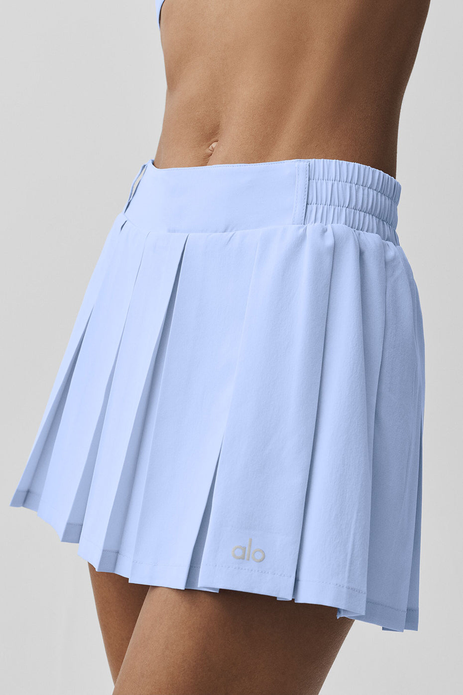 Alo Rally Tennis Skirt - Light Provence Blue